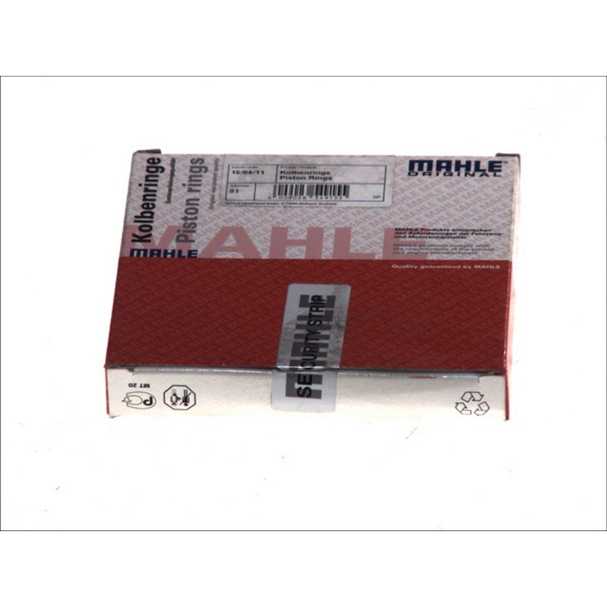 Mahle Original 030 74 N0 Kolbenringsatz von MAHLE