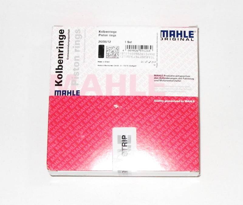 Mahle Original 034 75 N3 Kolbenringsatz von MAHLE