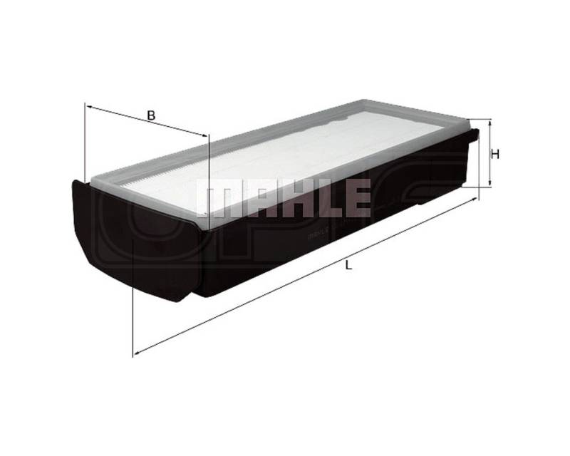 Mahle Panel Luftfilter - lx2796/1 von MAHLE