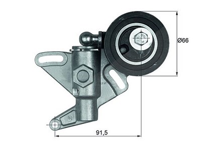 Mahle Thermostat, Kühlmittel [Hersteller-Nr. TH1538] für Audi von MAHLE