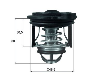 Mahle Thermostat, Kühlmittel [Hersteller-Nr. TI24650] für Ford von MAHLE