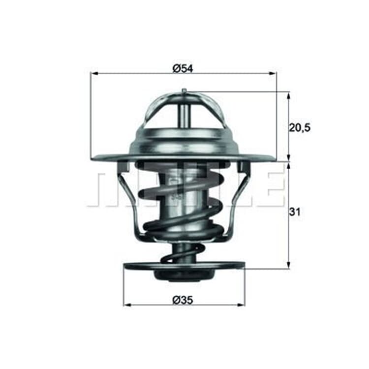 Mahle Thermostat Audi Ford Seat Skoda Trabant VW von MAHLE