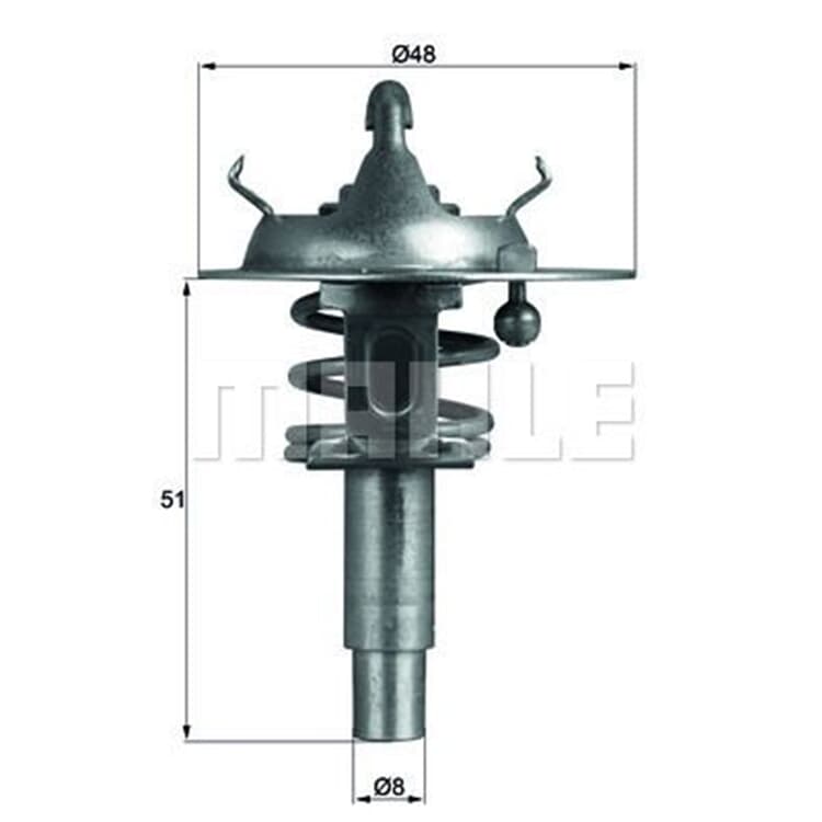 Mahle Thermostat BMW Mercedes von MAHLE