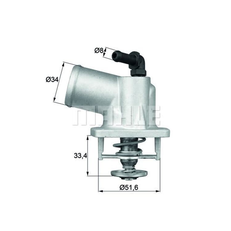 Mahle Thermostat Opel Astra Combo Corsa Meriva Vectra Zafira von MAHLE