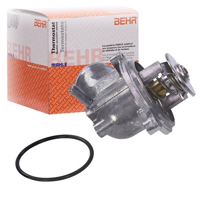 Mahle Thermostat mit Dichtung 87 °C [Hersteller-Nr. TI2187] für Mercedes-Benz, Gm Korea, VW, Ssangyong von MAHLE