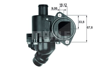 Mahle Thermostat, Kühlmittel [Hersteller-Nr. TM3105] für Audi von MAHLE