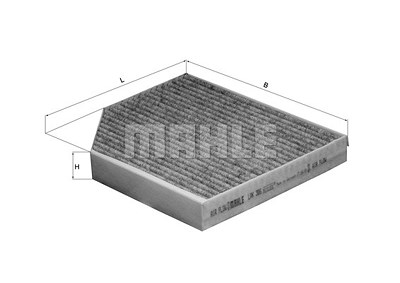 Mahle Filter, Innenraumluft [Hersteller-Nr. LAK386] für Audi von MAHLE