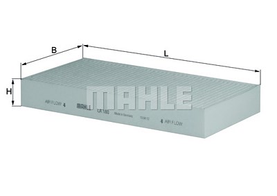 Mahle Filter, Innenraumluft [Hersteller-Nr. LA180] für Chrysler von MAHLE