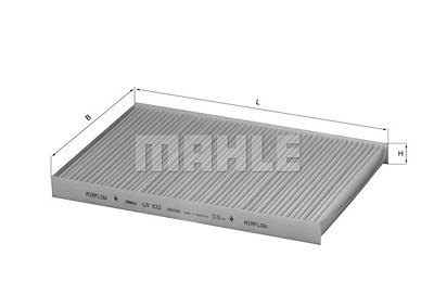 Mahle Filter, Innenraumluft [Hersteller-Nr. LA422] für Fiat von MAHLE