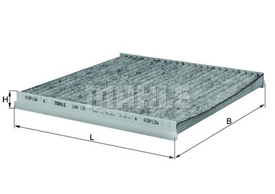 Mahle Filter, Innenraumluft [Hersteller-Nr. LAK131] für Lexus, Subaru, Toyota von MAHLE