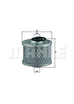 Mahle Kraftstofffilter [Hersteller-Nr. KX34] für Lamborghini von MAHLE