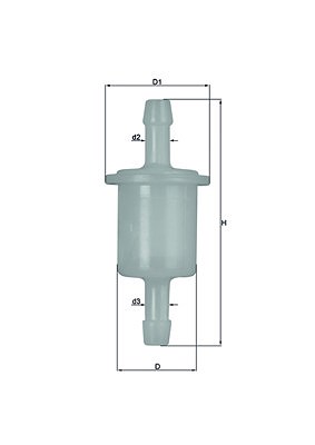 Mahle Kraftstofffilter [Hersteller-Nr. KL26OF] von MAHLE