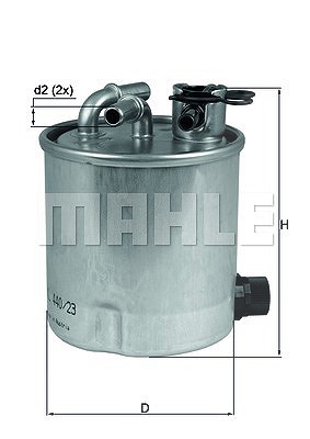 Mahle Kraftstofffilter [Hersteller-Nr. KL440/23] für Nissan von MAHLE