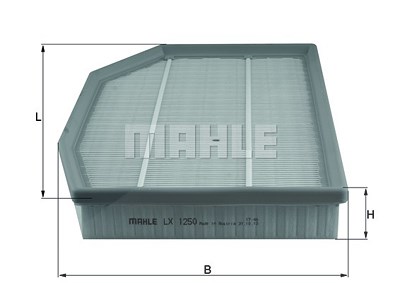 Mahle Luftfilter [Hersteller-Nr. LX1250] für BMW von MAHLE