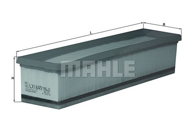 Mahle Luftfilter [Hersteller-Nr. LX1849] für Dacia, Renault von MAHLE