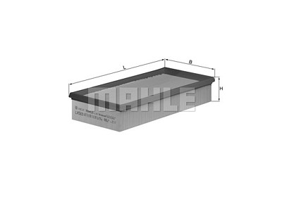 Mahle Luftfilter [Hersteller-Nr. LX583] für Ford von MAHLE