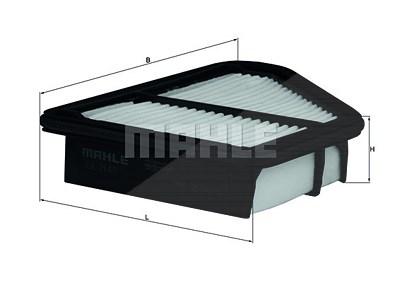 Mahle Luftfilter [Hersteller-Nr. LX2647] für Honda von MAHLE