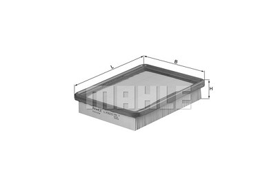 Mahle Luftfilter [Hersteller-Nr. LX920] für Hyundai von MAHLE