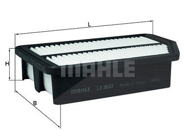 Mahle Luftfilter [Hersteller-Nr. LX3537] für Hyundai, Kia von MAHLE