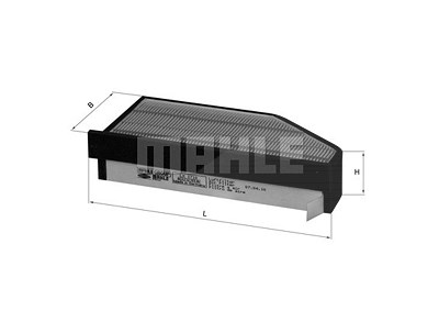 Mahle Luftfilter [Hersteller-Nr. LX1710] von MAHLE