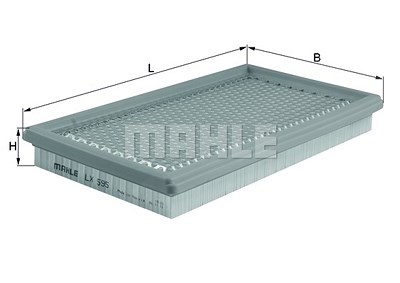 Mahle Luftfilter [Hersteller-Nr. LX595] für Mazda von MAHLE