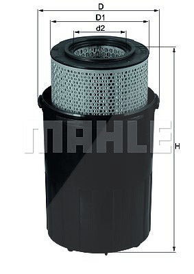 Mahle Luftfilter [Hersteller-Nr. LX388] für Mercedes-Benz von MAHLE