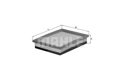 Mahle Luftfilter [Hersteller-Nr. LX1036/2] für Mini von MAHLE