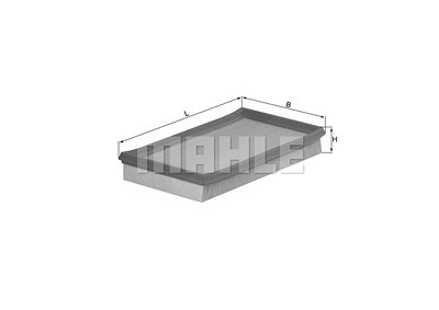 Mahle Luftfilter [Hersteller-Nr. LX1148] für Subaru, Suzuki von MAHLE