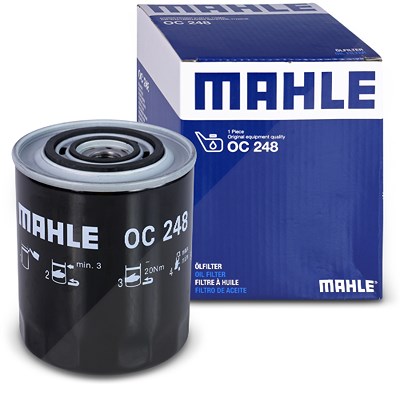 Mahle Ölfilter [Hersteller-Nr. OC248] für Citroën, Fiat, Iveco, Lancia, Opel, Peugeot, Renault, Santana von MAHLE