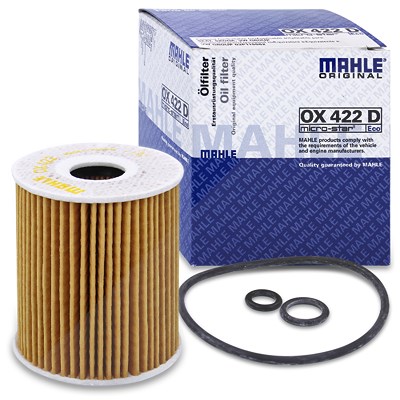 Mahle Ölfilter [Hersteller-Nr. OX422D] für Seat, Skoda, VW von MAHLE