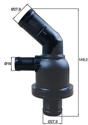 Mahle Thermostat, Kühlmittel [Hersteller-Nr. TH5587] für Renault, Smart von MAHLE