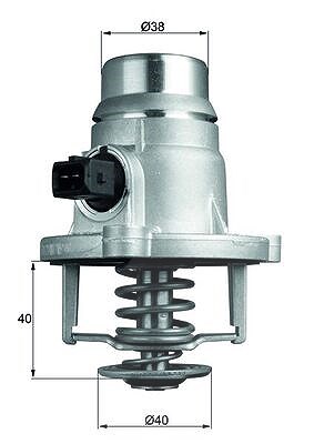 Mahle Thermostat, Kühlmittel [Hersteller-Nr. TM27101] für BMW, Rolls-royce von MAHLE