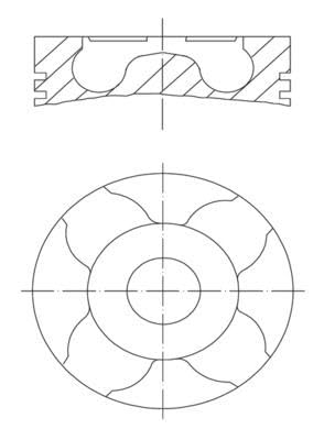 MAHLEORIG 012 30 00 Motorblöcke von MAHLE