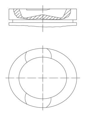 MAHLEORIG 209 73 00 Motorblöcke von MAHLE