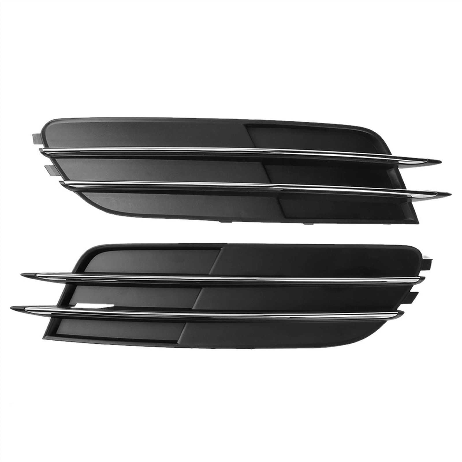 MAIDONG Sport Kühlergrill Frontstoßstange Untere Seite Nebelscheinwerfer Kühlergrill Zierleisten Für A6 C7 2012-2014 4g0 807 681 4g0 807 682 Autozubehör Kühler-Grill von MAIDONG