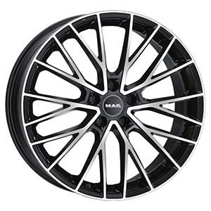 CERCHIO IN LEGA MAK SPECIALE 8.5x19 5x112 ET 45 BLACK MIRROR von MAK