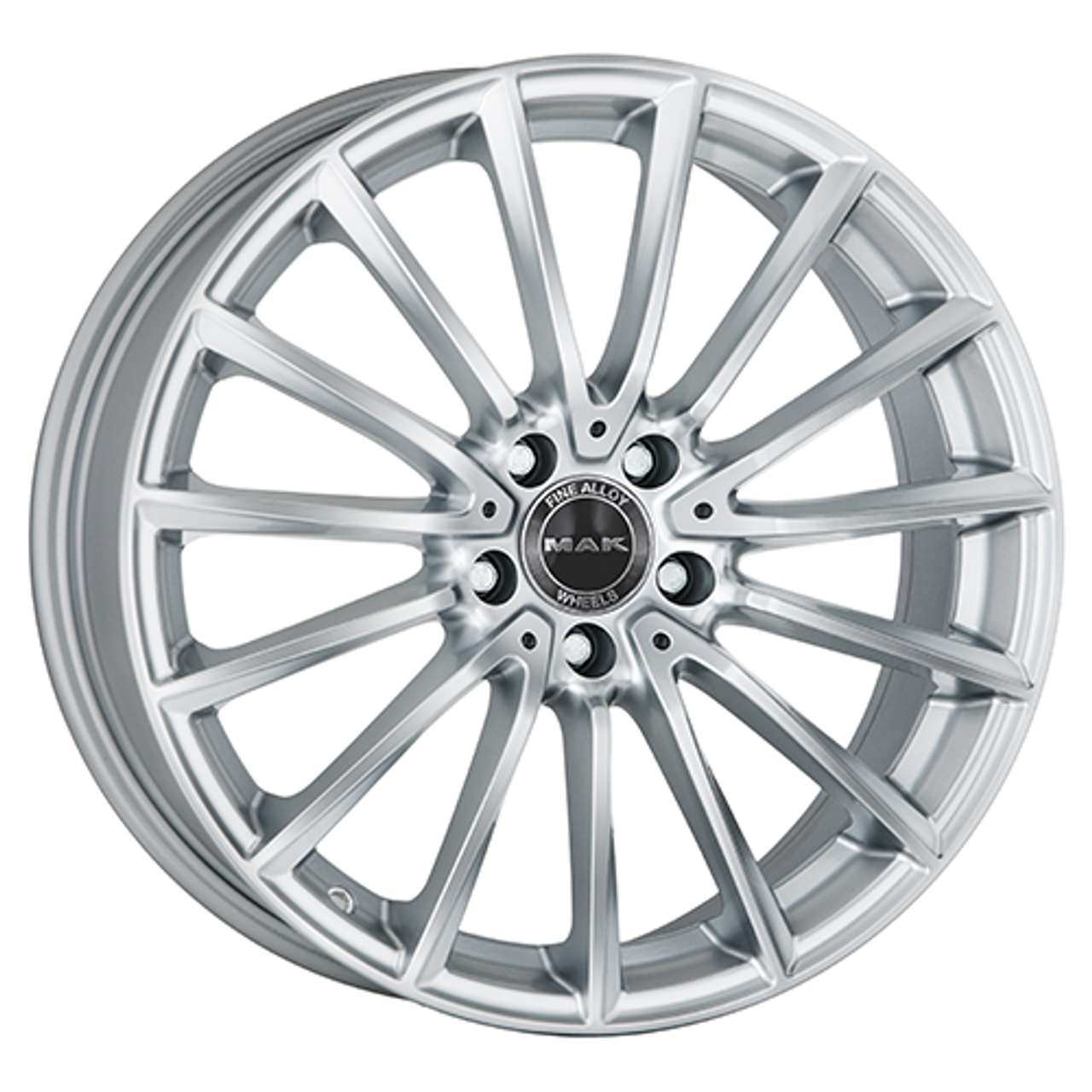 MAK KOMET silver 7.5Jx17 5x112 ET48 von MAK