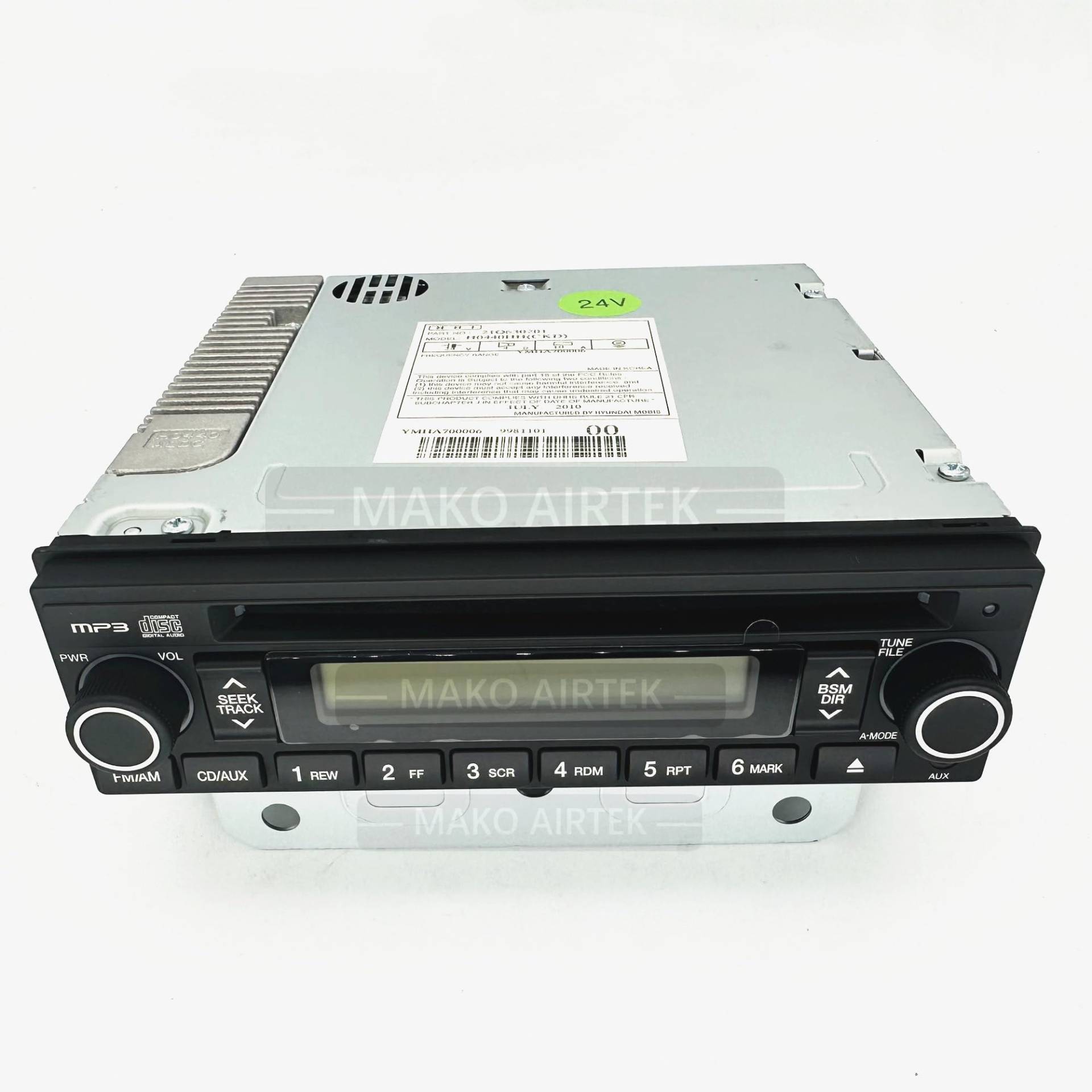 21Q6-30201 Radio passend für Hyundai Bagger von MAKO AIRTEK