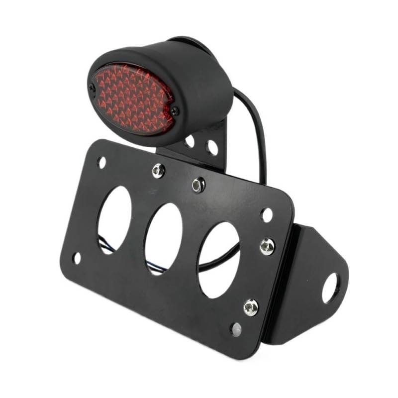 Kennzeichenhalter Für H&Arley Für Bobber Motorrad Hinten Seite Montieren Kennzeichen Halter Platte Halterung Mit Licht von MALIYAE