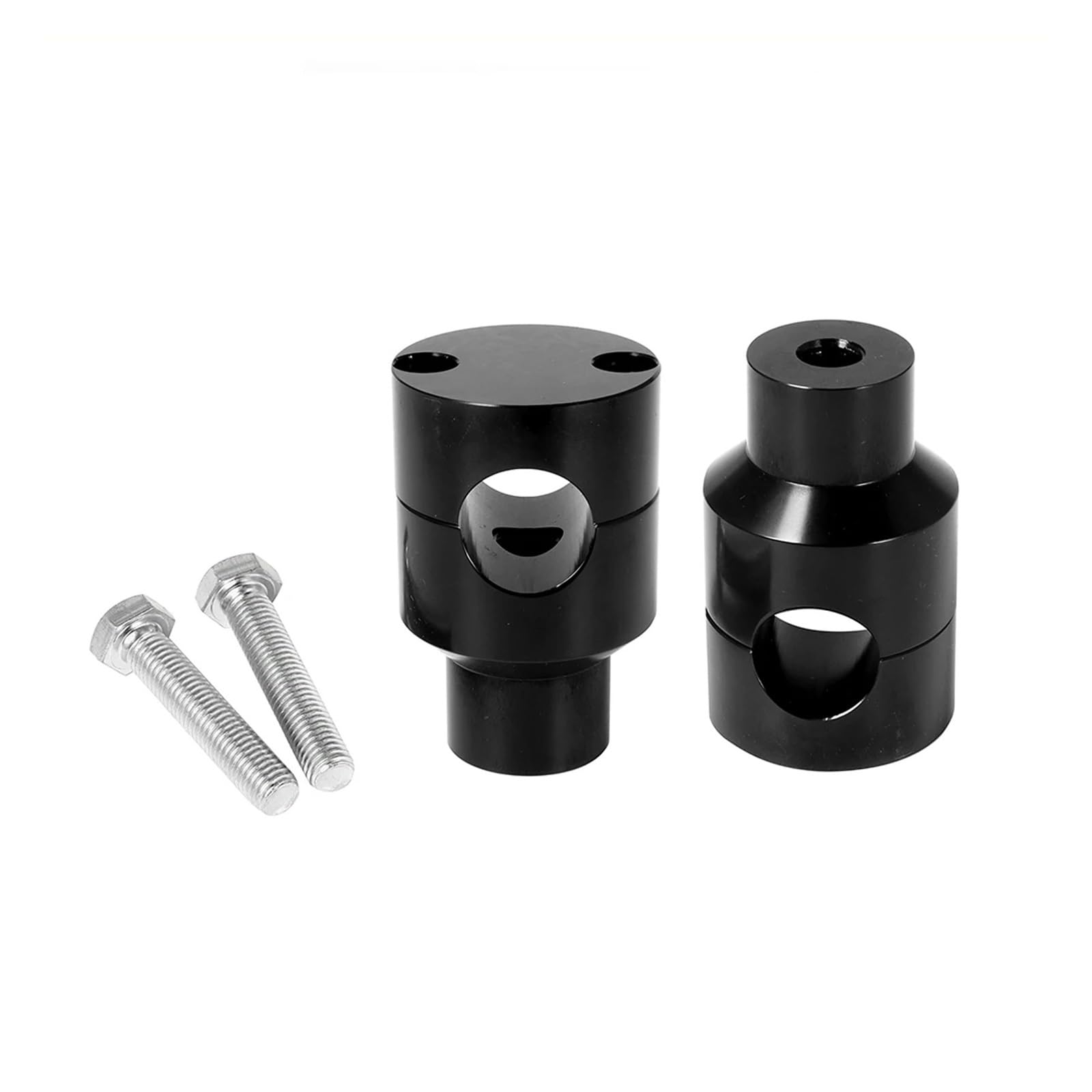 MALIYAE Lenker Riser Klemmen 1 "25mm Universal Motorrad Lenker Griff Bar Adapter Steigleitungen Clamp Halterungen Für Harle&y Für Bobber von MALIYAE