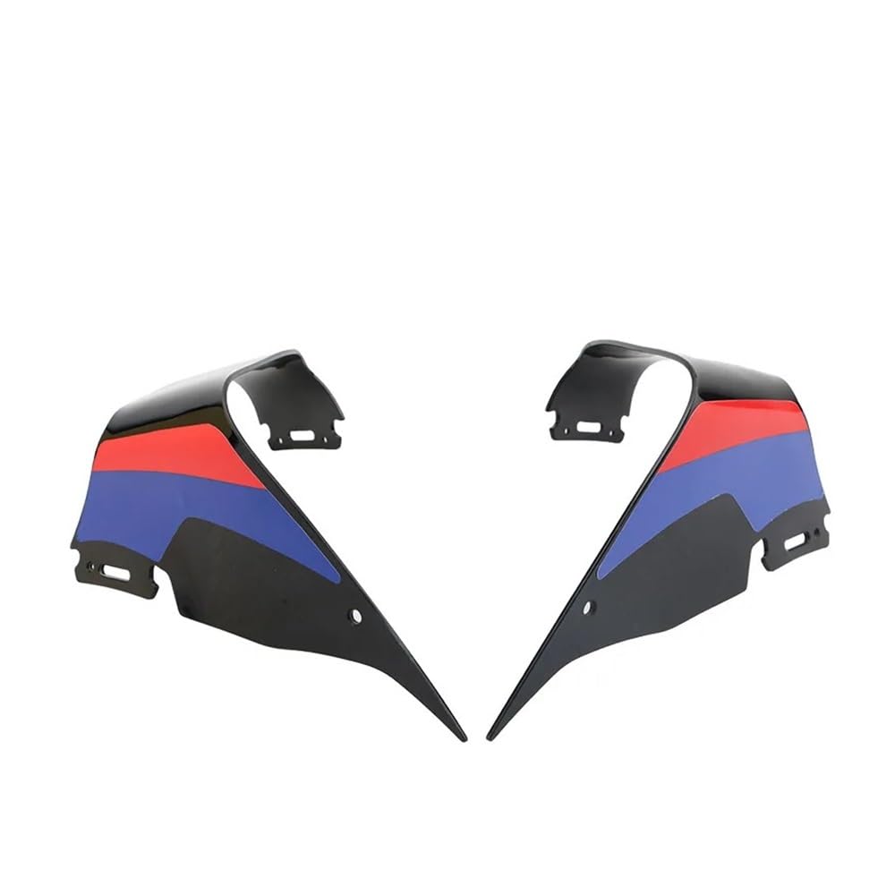 MALIYAE Motorrad Winglet Spoiler Für S1000RR K67 M1000RR 2023 2022 2021 Motorrad Dekorative Winglet Air Deflektor Verkleidung Flügel Lassen Front Spoiler von MALIYAE