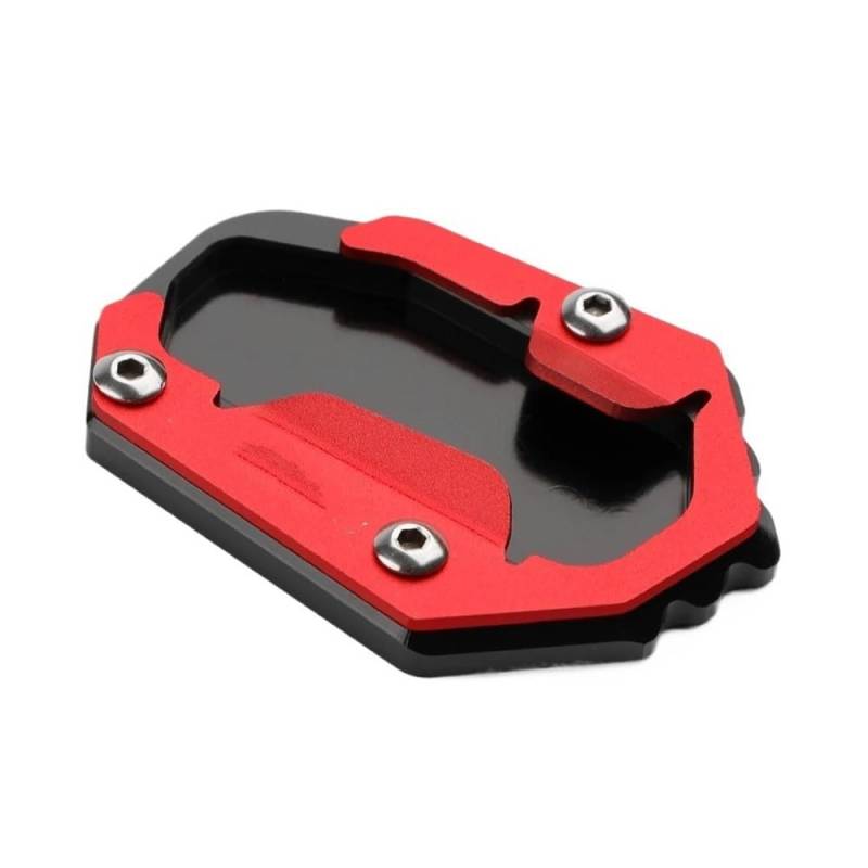 Seitenständer Platte Pad Für R1300GS Für Adventure Für R 1300GS Für ADV 2023 2024 Motorrad Kickstand Seite Stehen Verlängerung Enlarger Platte Pad(Red) von MALIYAE