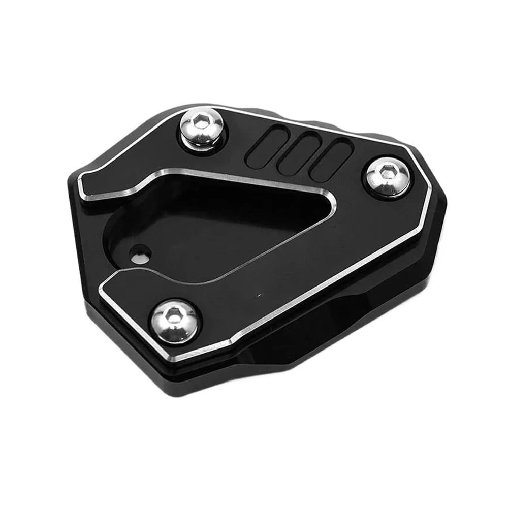 Seitenständer Platte Pad Für S1000 RR Für S1000RR Für S 1000 RR 2019-2020 2021 2022 2023 2024 Motorrad Kickstand Seite Stehen Verlängerung Vergrößern Pad Schlüsselanhänger(Black) von MALIYAE