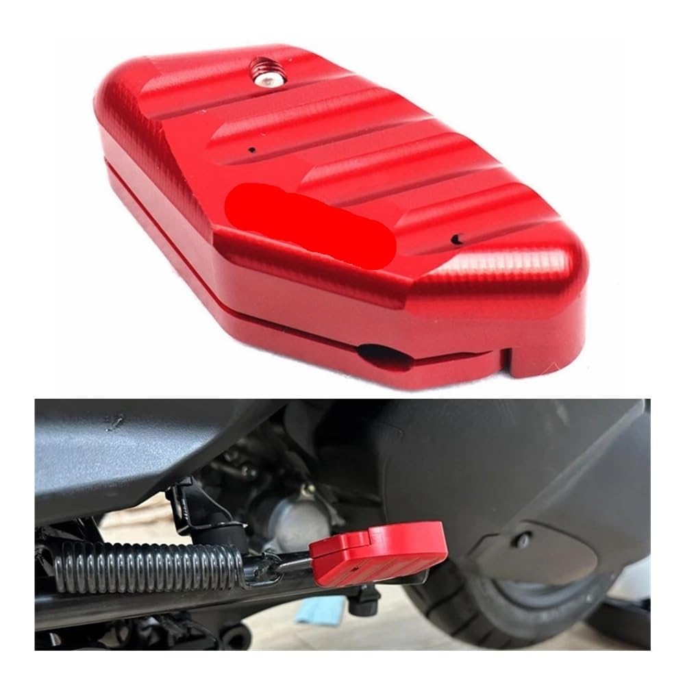 Seitenständer Platte Pad Für X-MAX300 Für X-MAX 300 Für XMAX400 Für XMAX 250 2023 Motorrad Kickstand Fuß Seite Stehen Verlängerung Pad Unterstützung Platte Vergrößern von MALIYAE