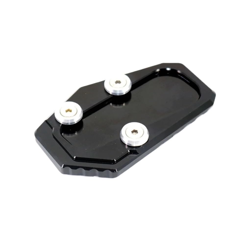 Seitenständer Platte Pad Motorrad Kickstand Fuß Seitenständer Verlängerung Pad Stützplatte Vergrößern Ständer Für R1200RT Für R1200 RT Für R 1200RT 2014-2019(Black) von MALIYAE