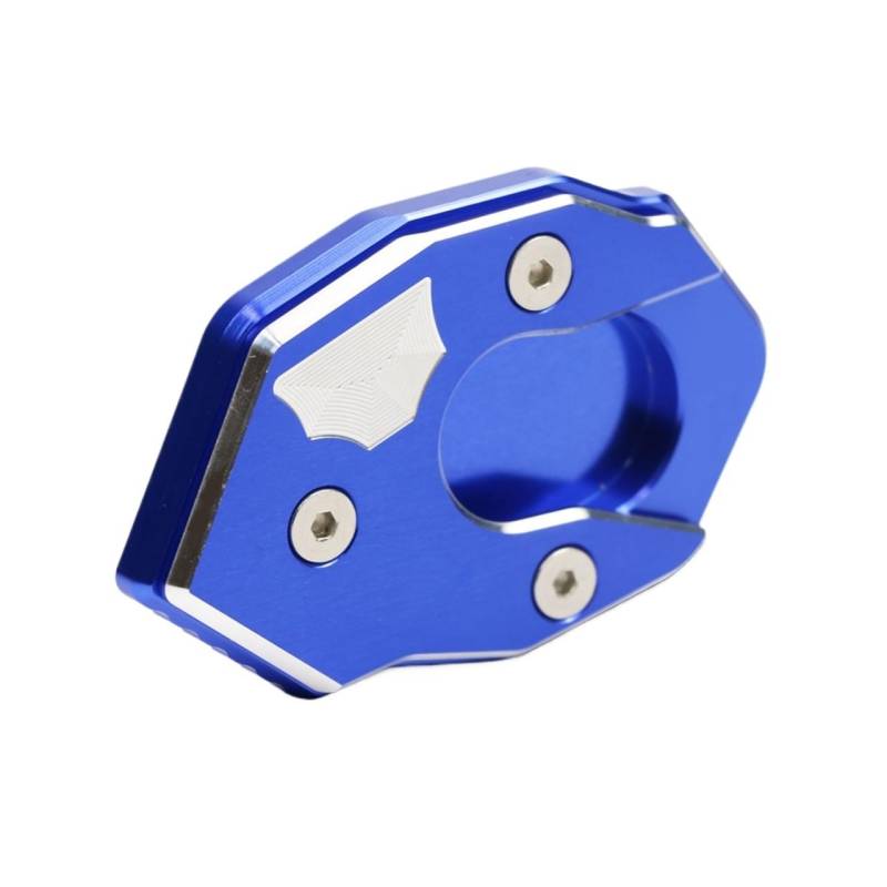 Seitenständer Platte Pad Motorrad Zubehör Kickstand Fußseitenständer Platte Vergrößern Ständer Für Für Z300 Für Z 300 Alle Jahre(Blue) von MALIYAE