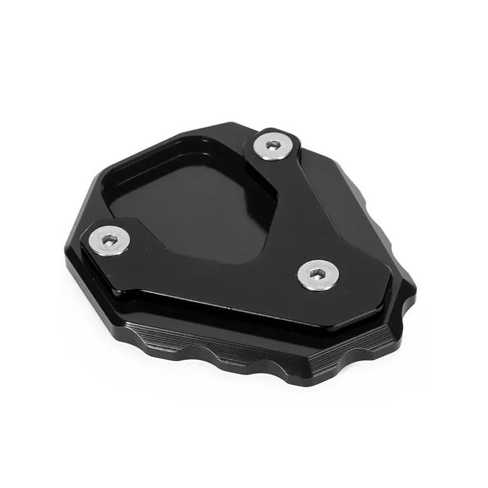 Seitenständer Platte Pad Seitenständerplatte Kickstand Extension Pad Für CB500R Für CB500F Für CB600F Für CB900F Für Hornet 500 600 900/919 Für NX400(Black) von MALIYAE