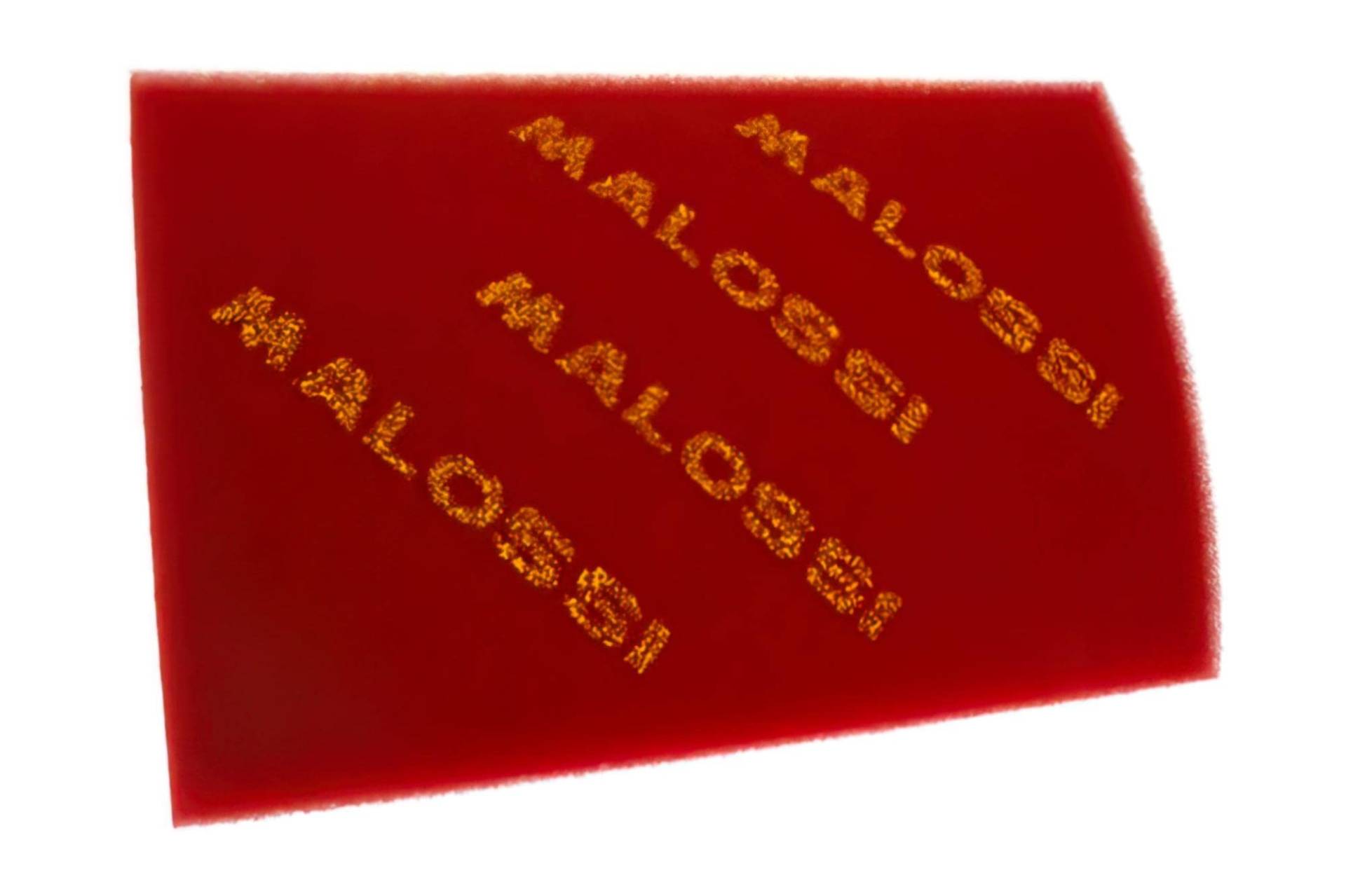 MALOSSI Luftfiltereinsatz Double Red Sponge, Universell L 210mm, B 297mm von MALOSSI