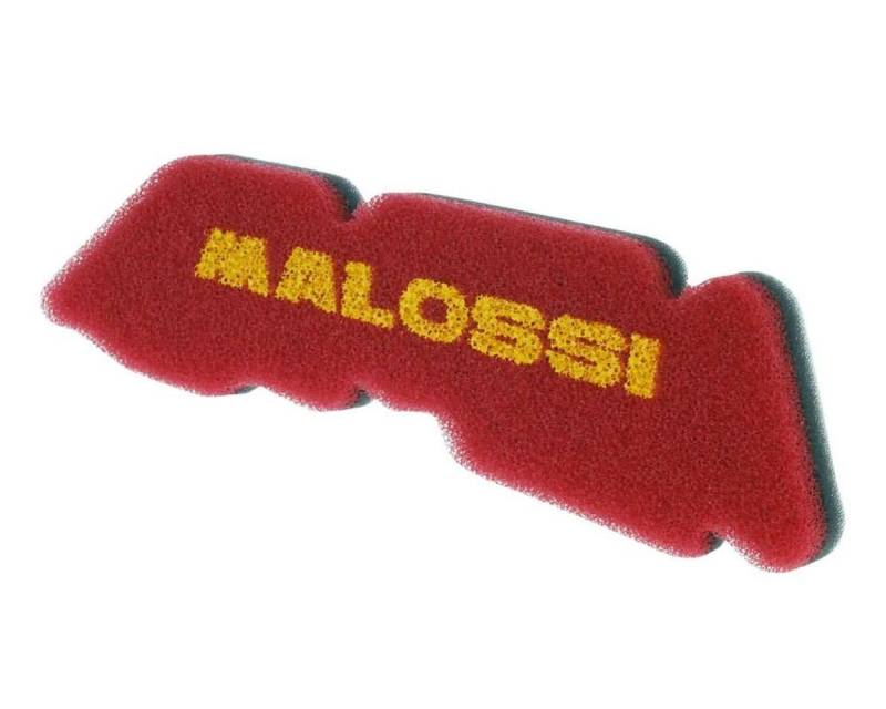 MALOSSI Luftfiltereinsatz Double Red Sponge, für Piaggio NRG MC3 rot von MALOSSI