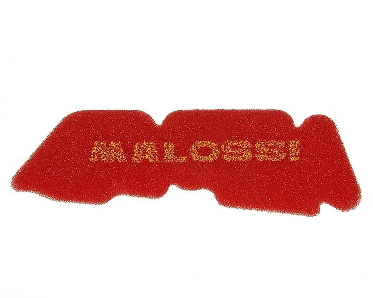 MALOSSI Red Sponge Luftfilter Einsatz kompatibel für Aprilia SR50 Racing, SR50 Sport, SR50 Street Motor von MALOSSI